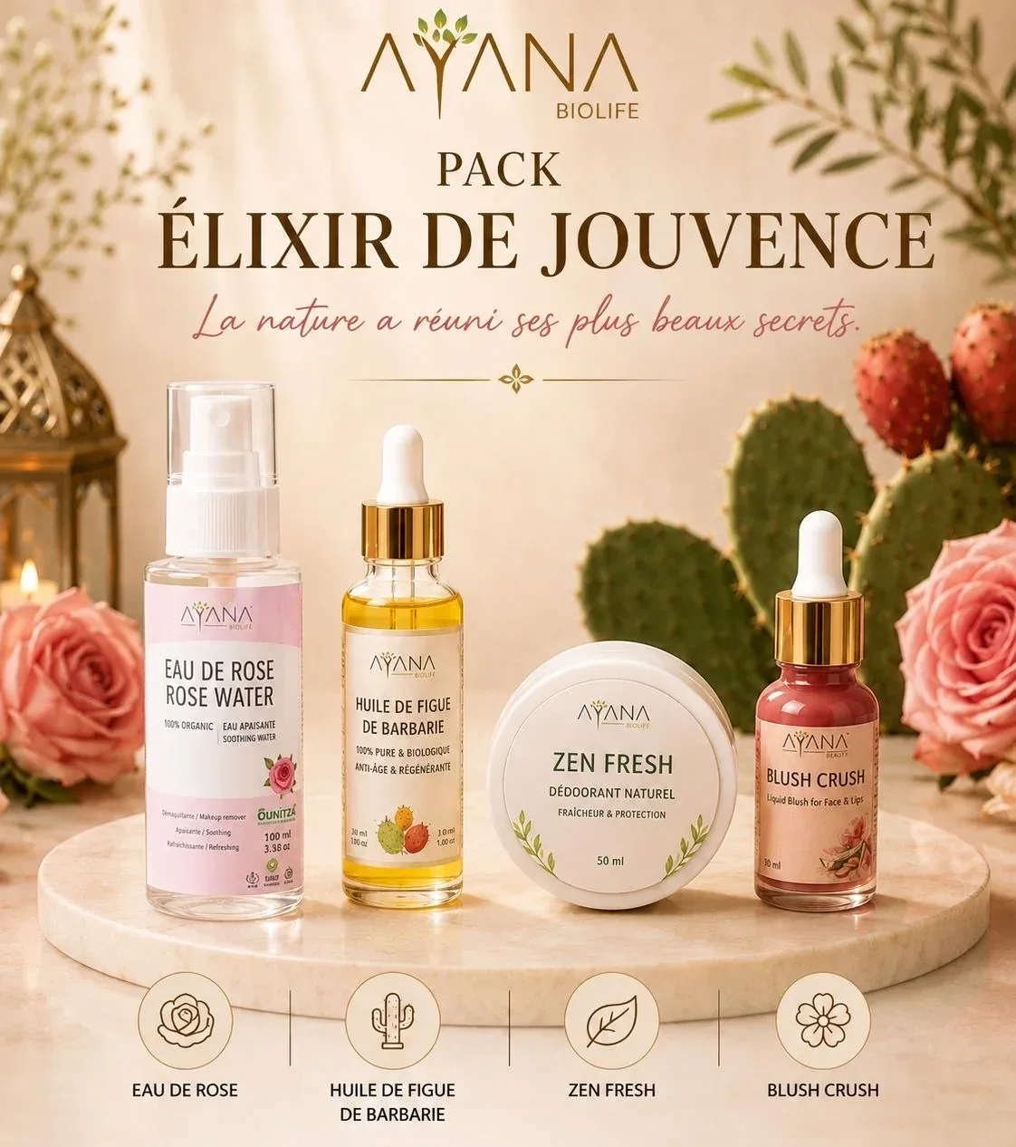 Pack Élixir de Jouvence — Anti-Âge, Sans Aluminium & Bonne Mine
